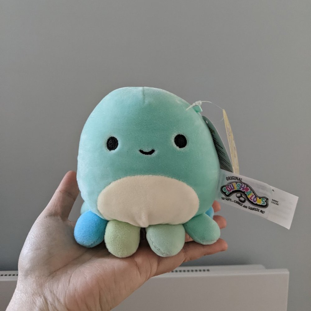 4.5" Squishmallow Zobey Octopus
